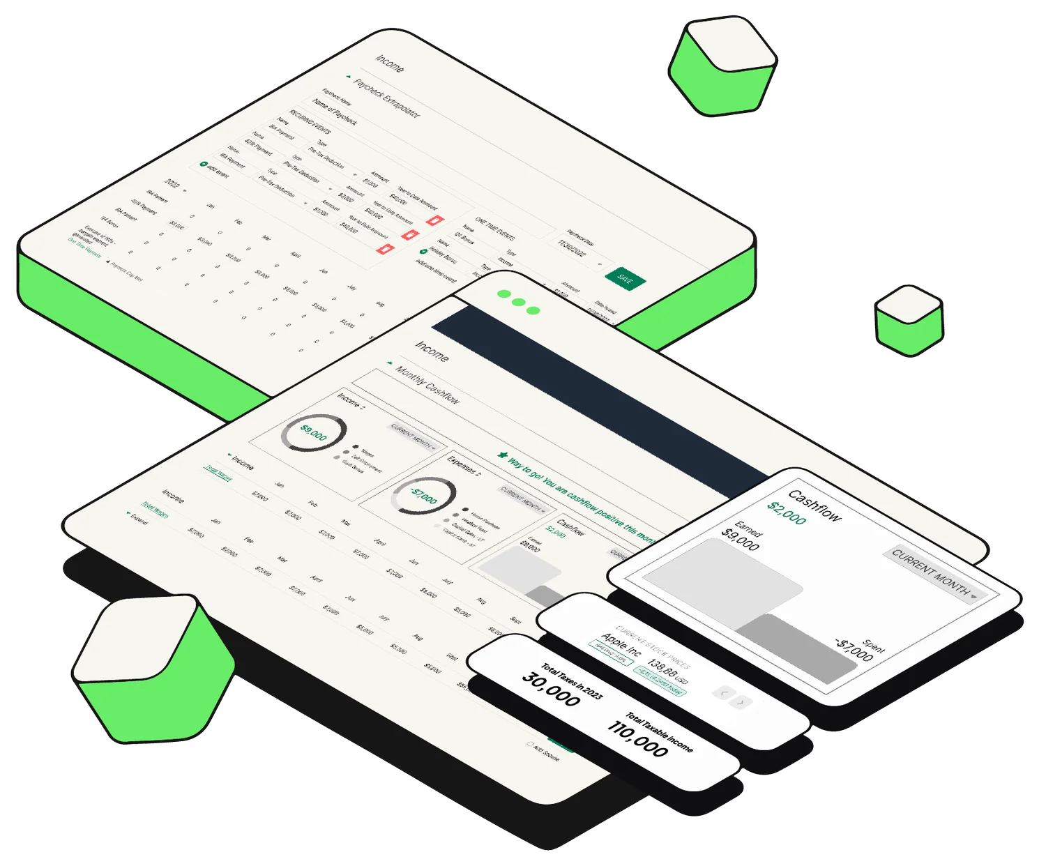 Gemifi 3D isometric planning illustration
